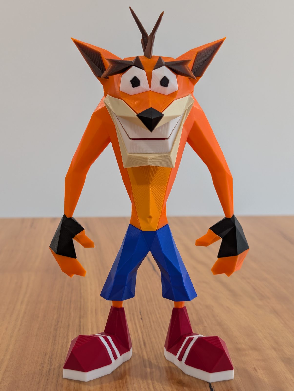 #214 Crash Bandicoot Figure - Low Poly PS1 — vue 3