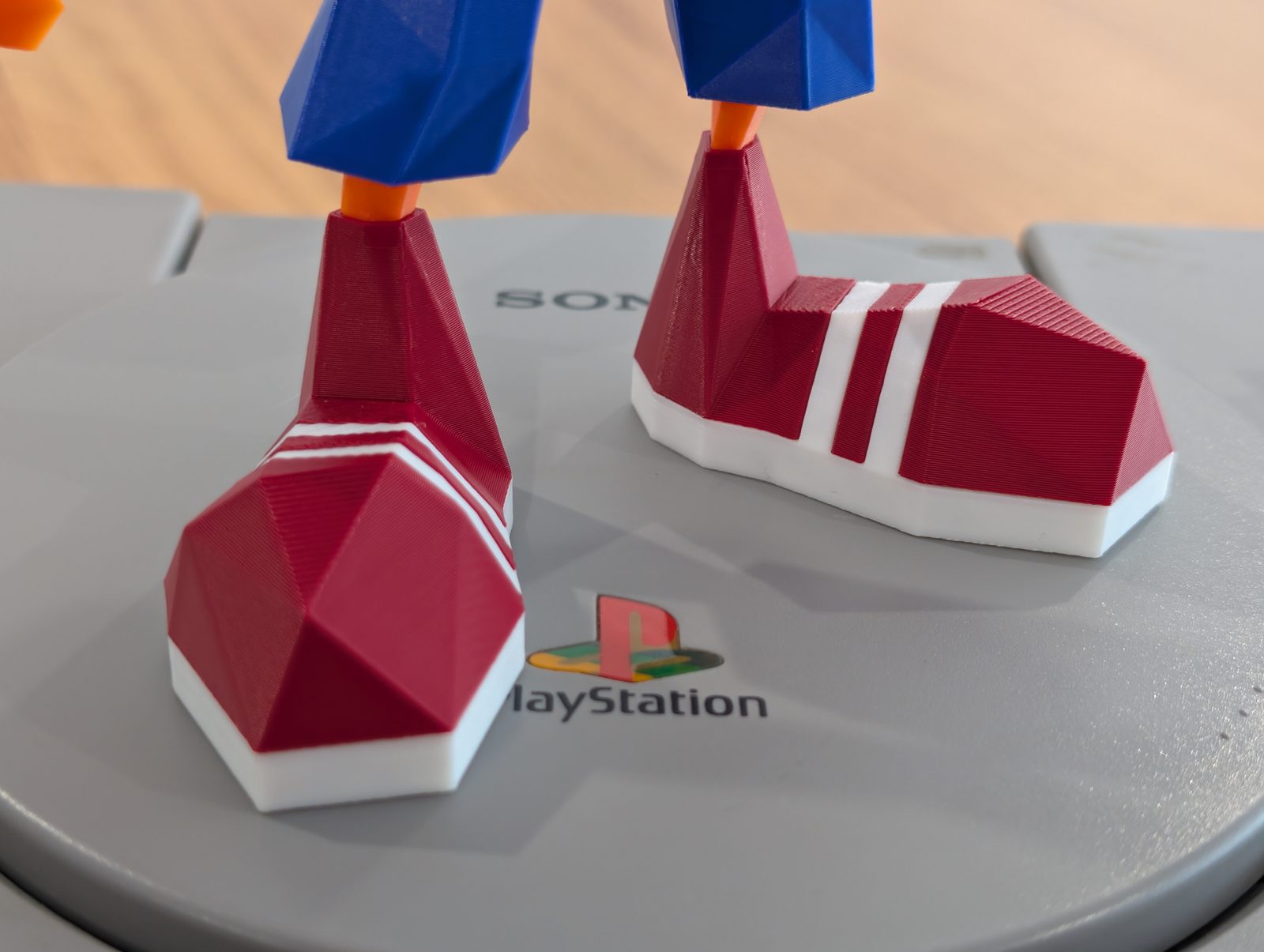 #214 Crash Bandicoot Figure - Low Poly PS1 — vue 7