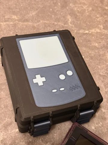 #215 Gameboy Color case + 8 game cartridges — vue 8