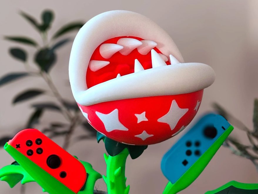 #215 Piranha Plant Switch Dock (Charging and TV - Hub) — vue 4