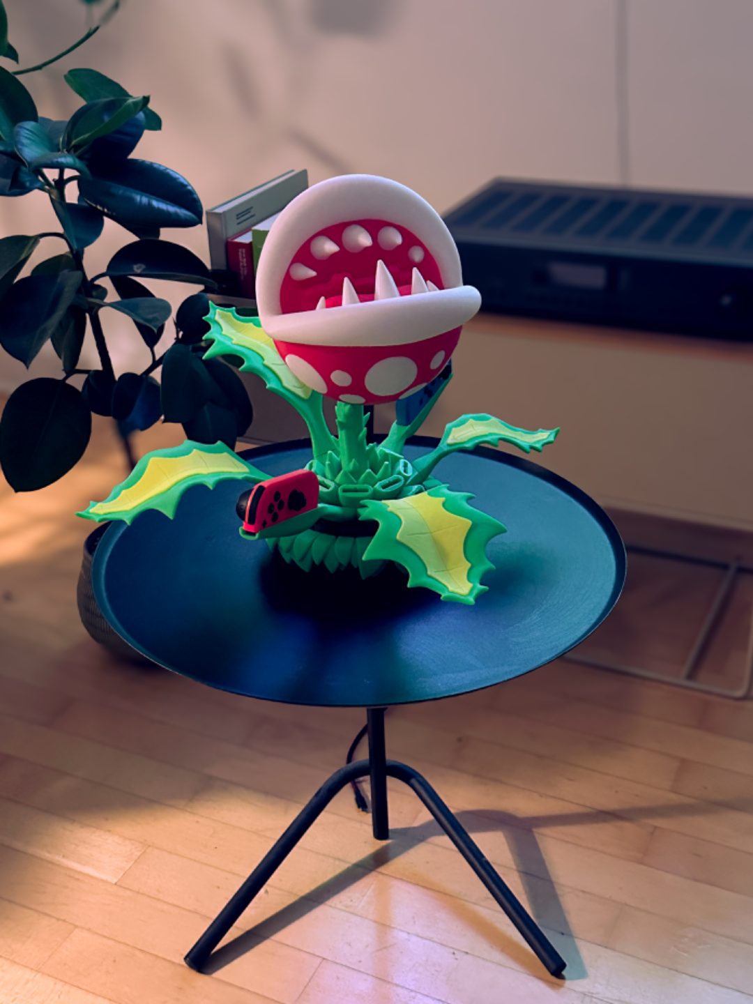 #215 Piranha Plant Switch Dock (Charging and TV - Hub) — vue 20