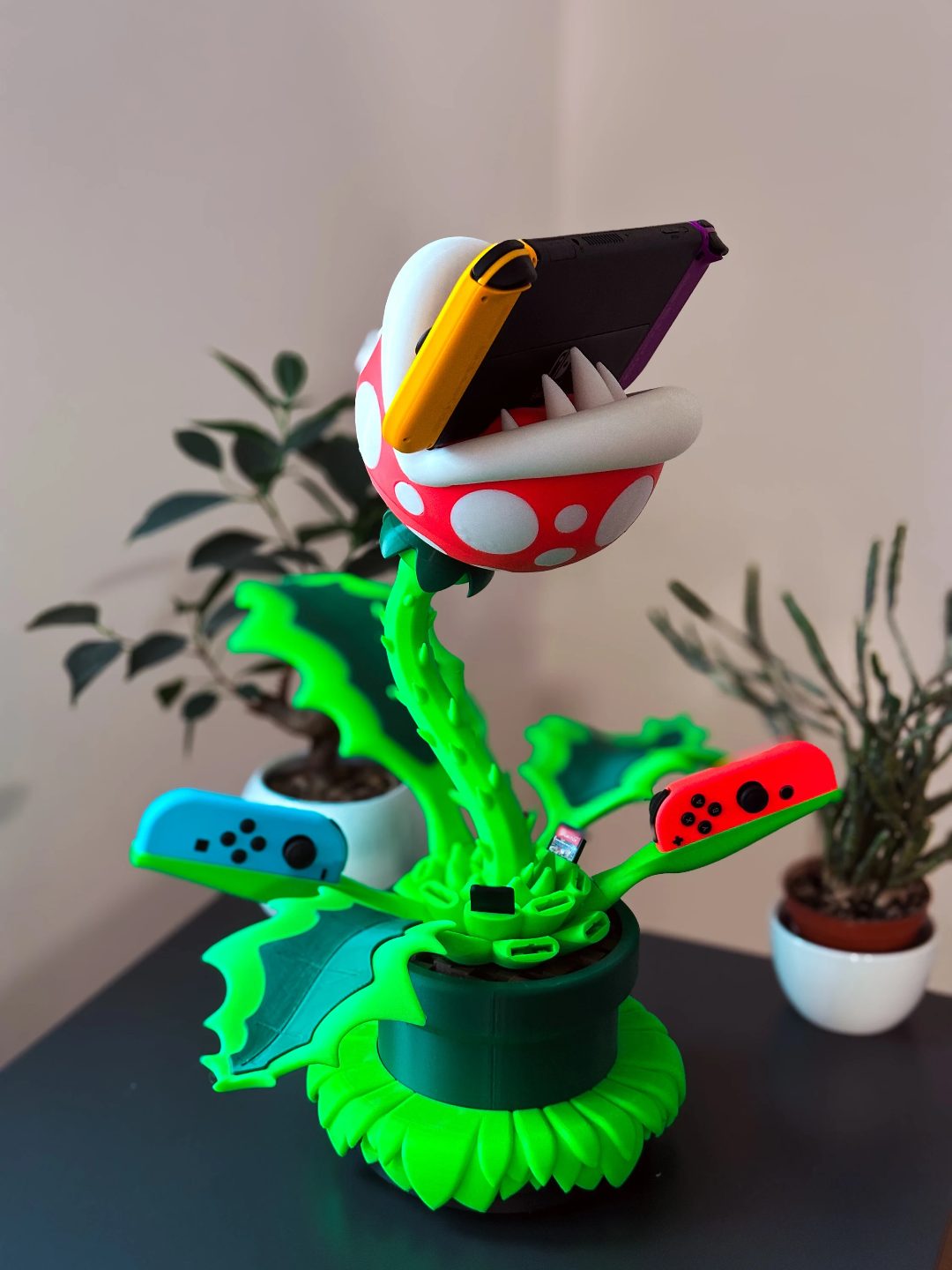 #215 Piranha Plant Switch Dock (Charging and TV - Hub) — vue 31