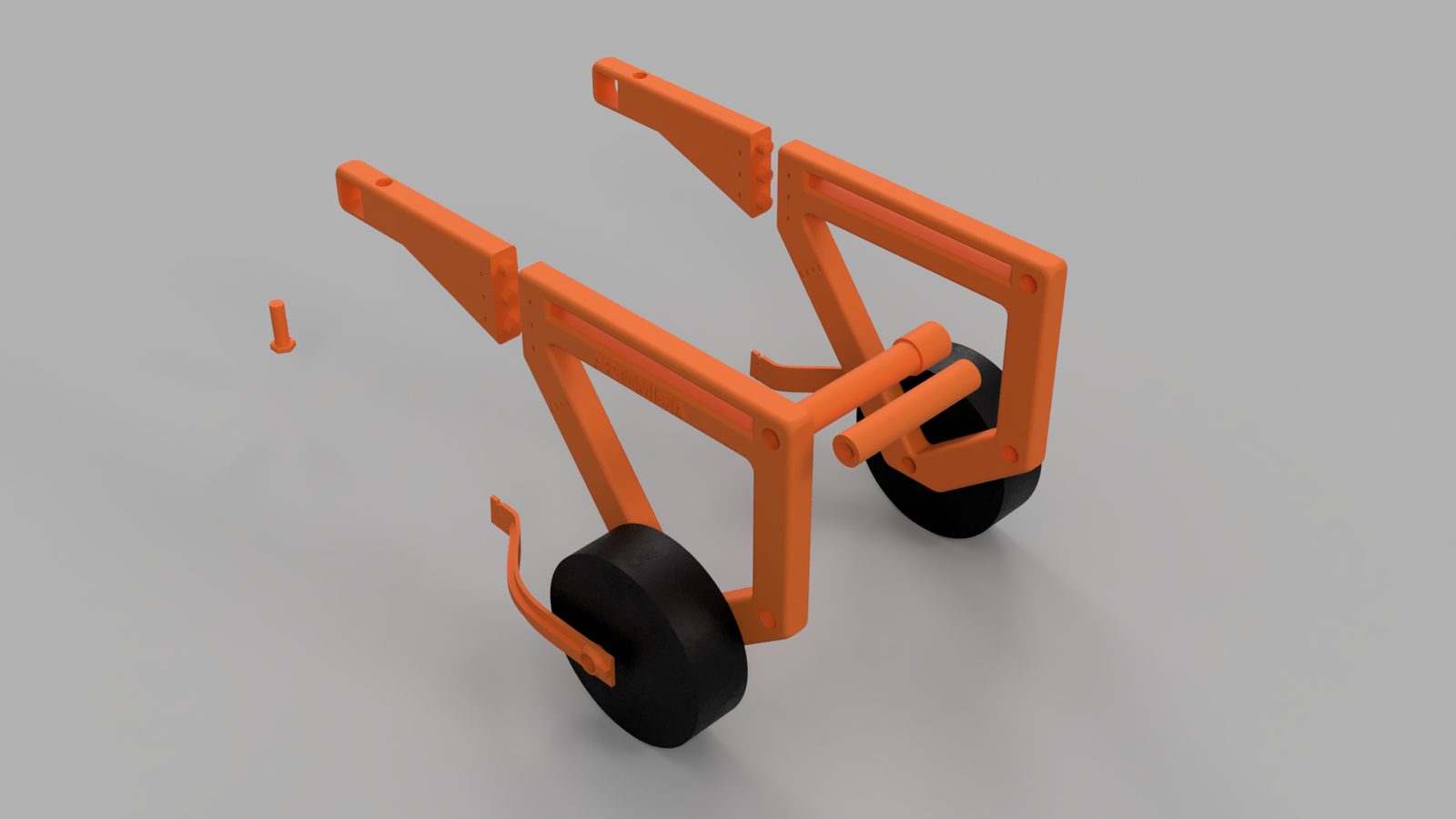 #216 Pug Wheels - Dog Wheelchairs - Version 2 — vue 4