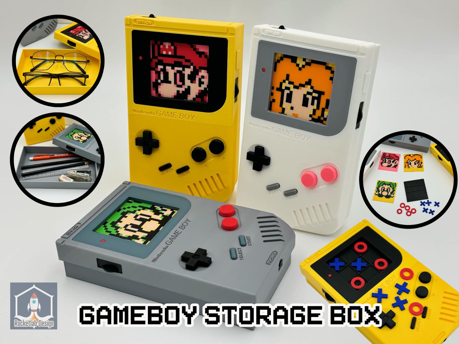 #221 Gameboy Storage Box - Gameplay & Change Display — vue 1