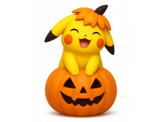#225 Pikachu Halloween Pokémon — vue 1