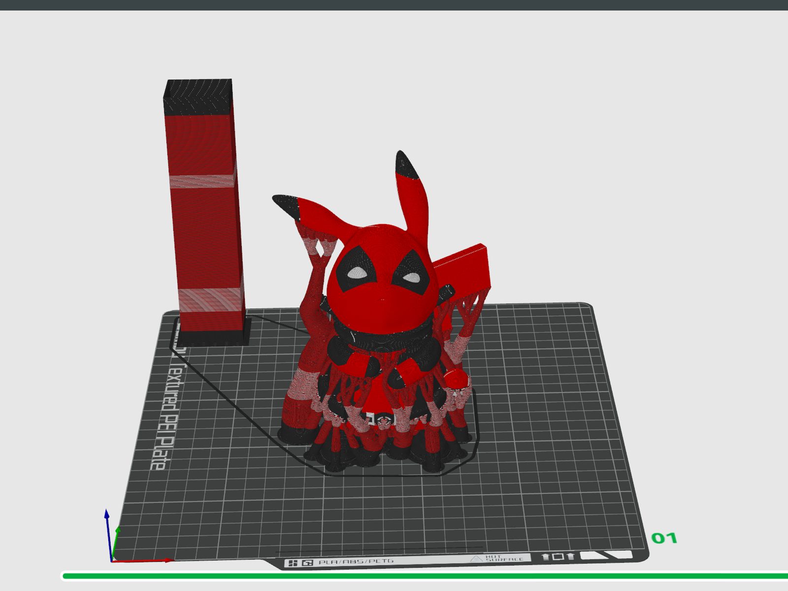 #228 [Pokemon] Pikapool Multi Color Pikachu x DeadPool — vue 10