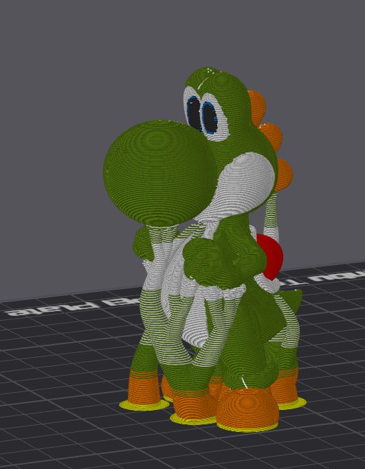 #231 Yoshi Super Mario — vue 4