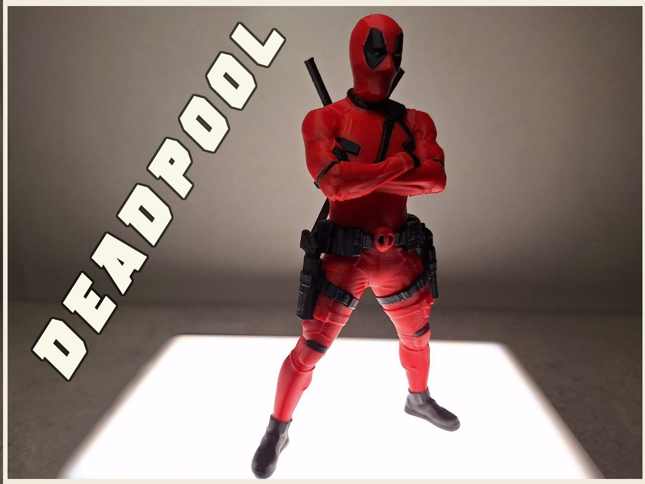 #234 DEADPOOL - Detailed model, Multi and Singlecolor — vue 2