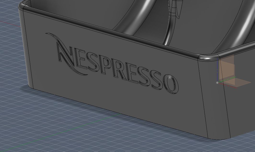#234 Nespresso Capsule Holder with 2 Compartments — vue 2