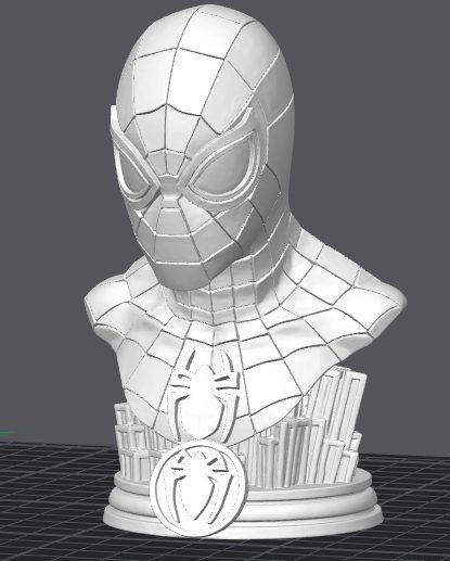 #241 Buste Spider Man — vue 1