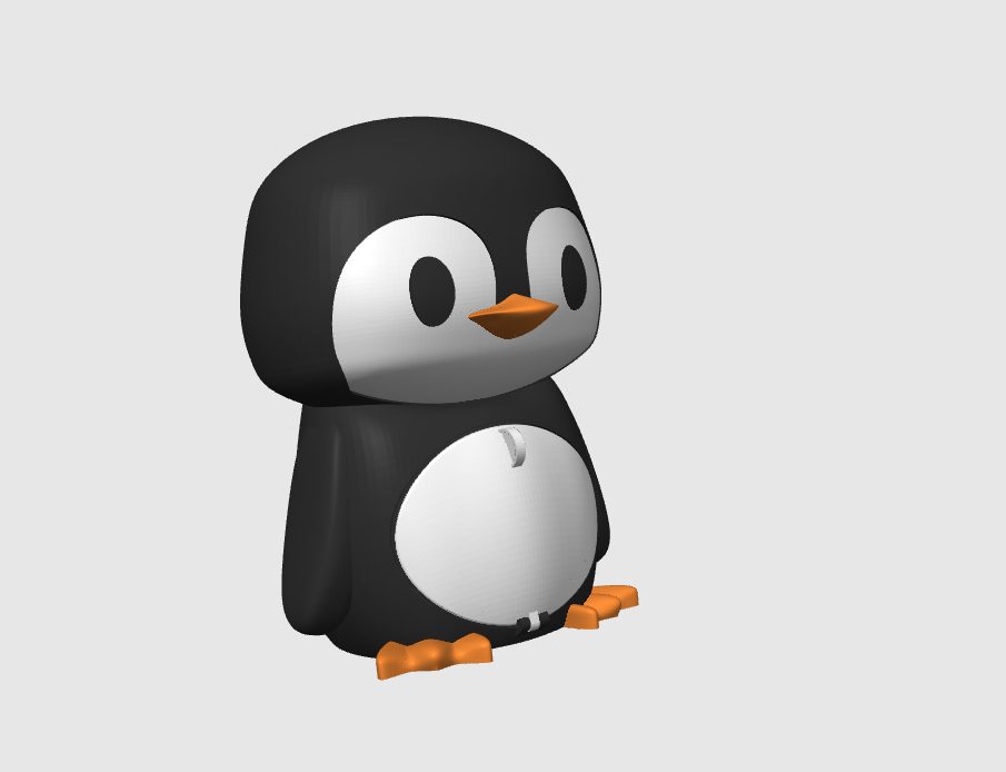 #243 Penguin Headphone Stand - Your Audio Companion — vue 2