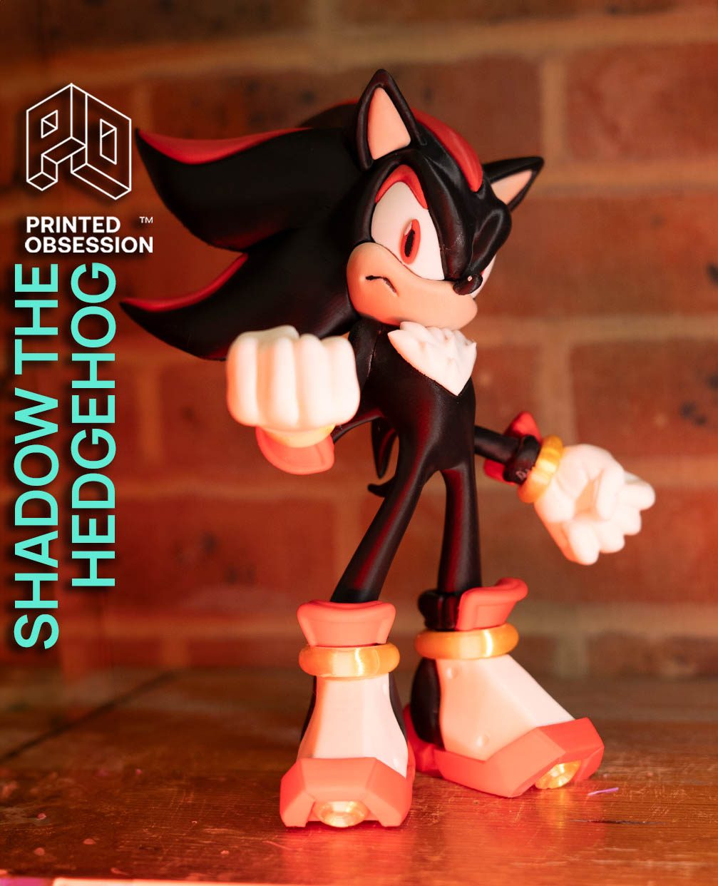 #245 Shadow the hedgehog - Sonic - Full Color — vue 4