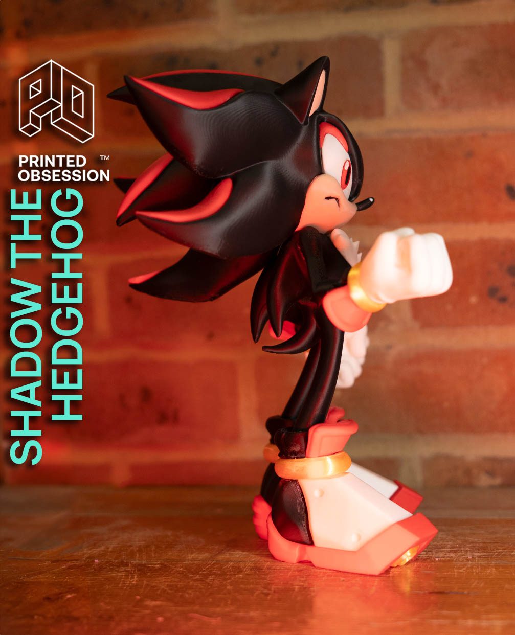 #245 Shadow the hedgehog - Sonic - Full Color — vue 6