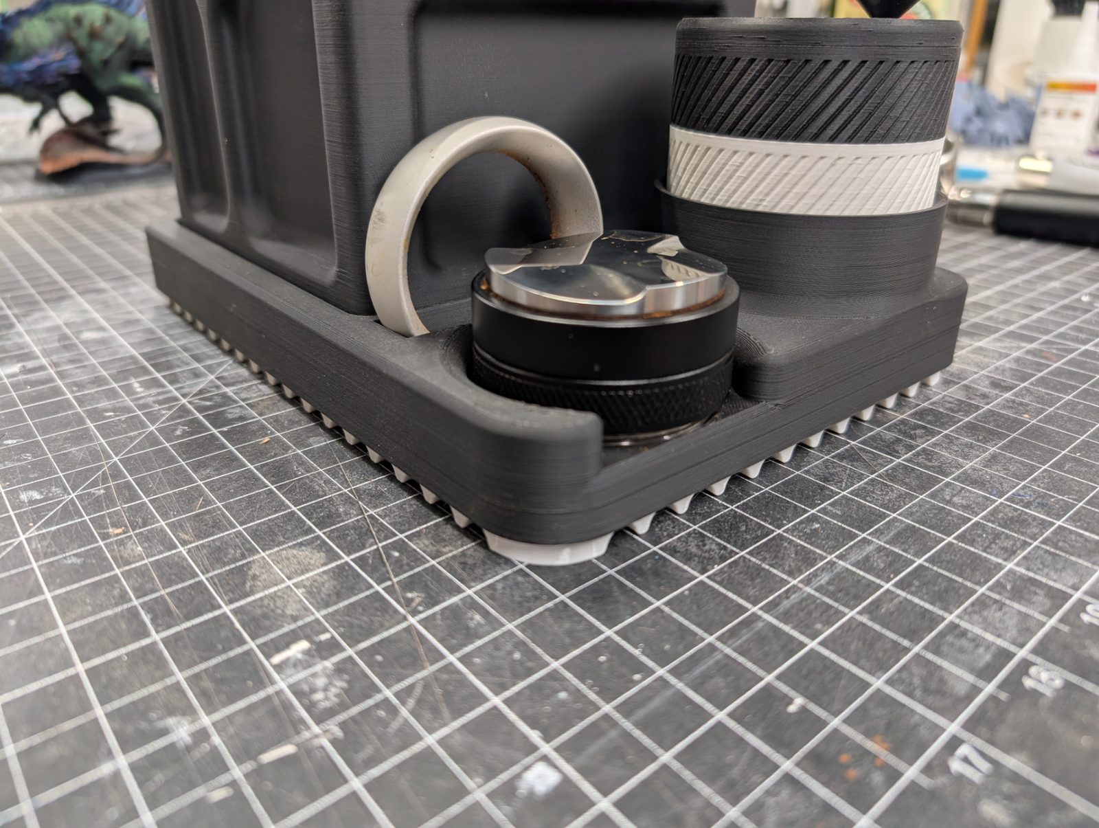 #248 Espresso knock box and organizer tray — vue 6
