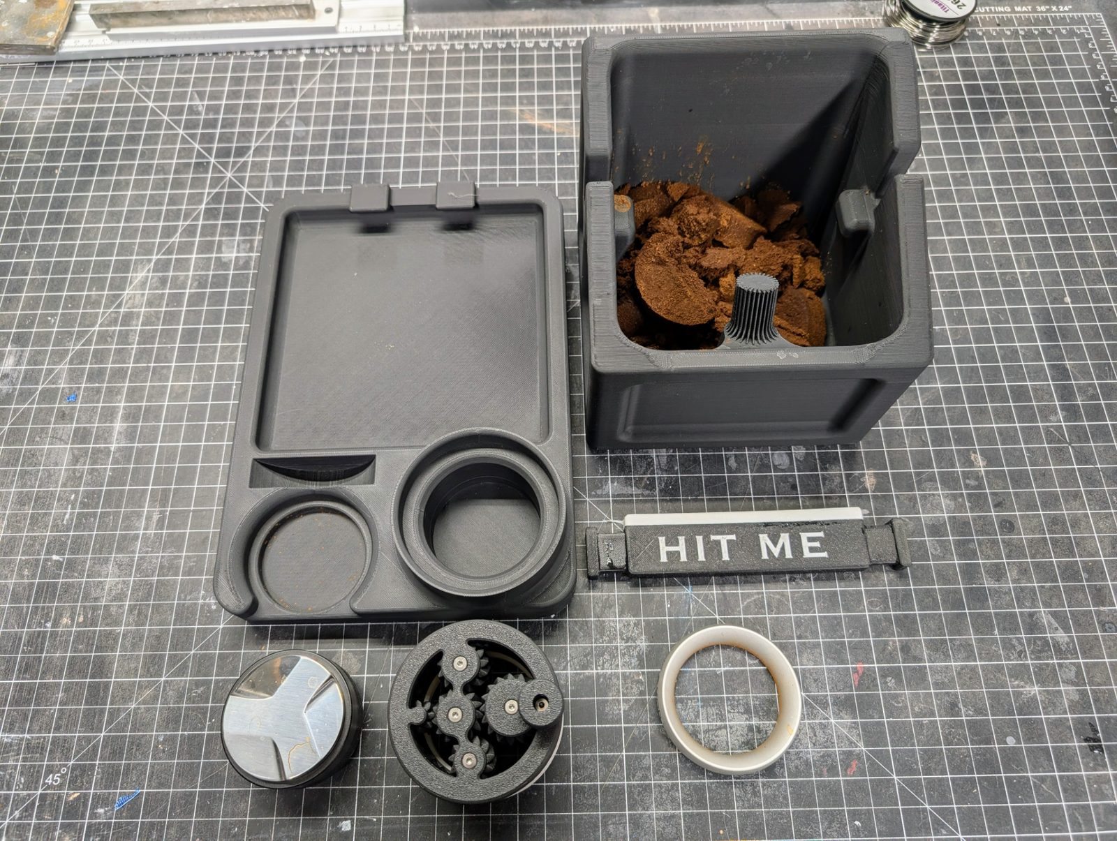 #248 Espresso knock box and organizer tray — vue 9