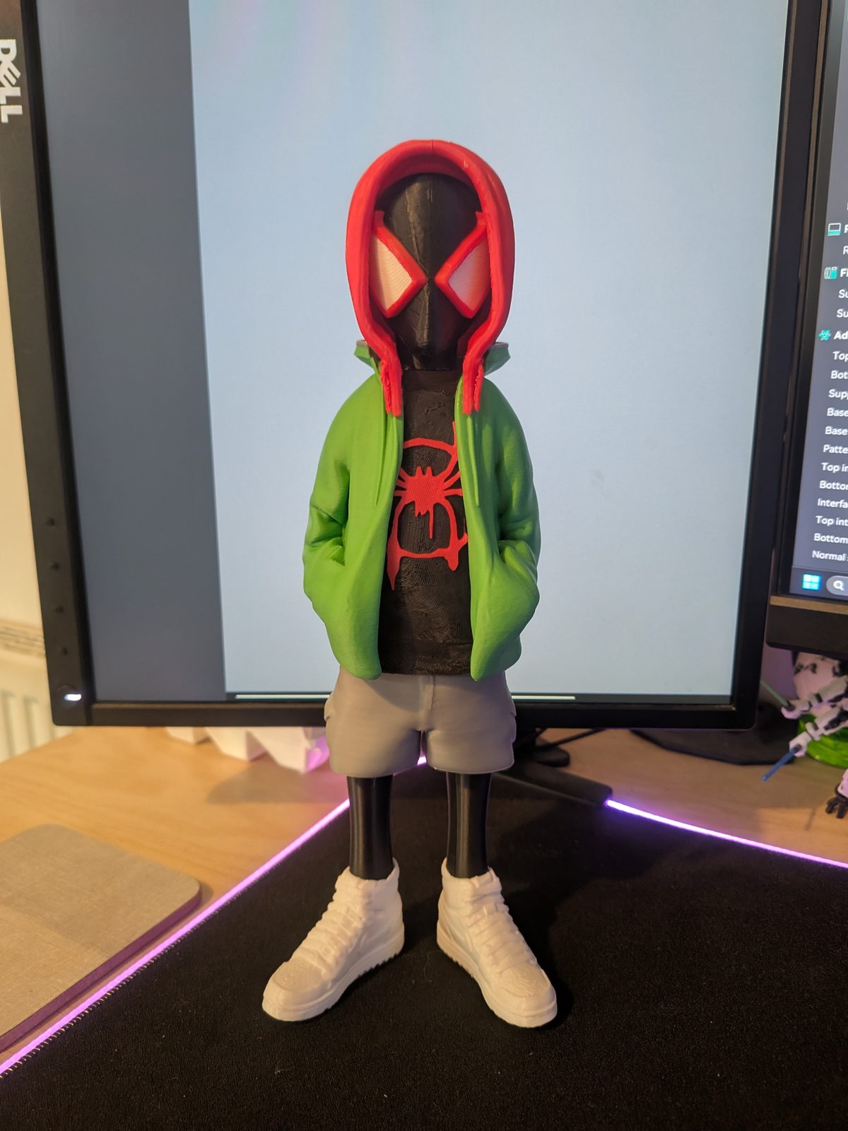 #252 Miles Morales Spiderman Head for Urban Bugs Body — vue 6