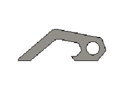 #253 Micro Keychain Bottle Opener — vue 5