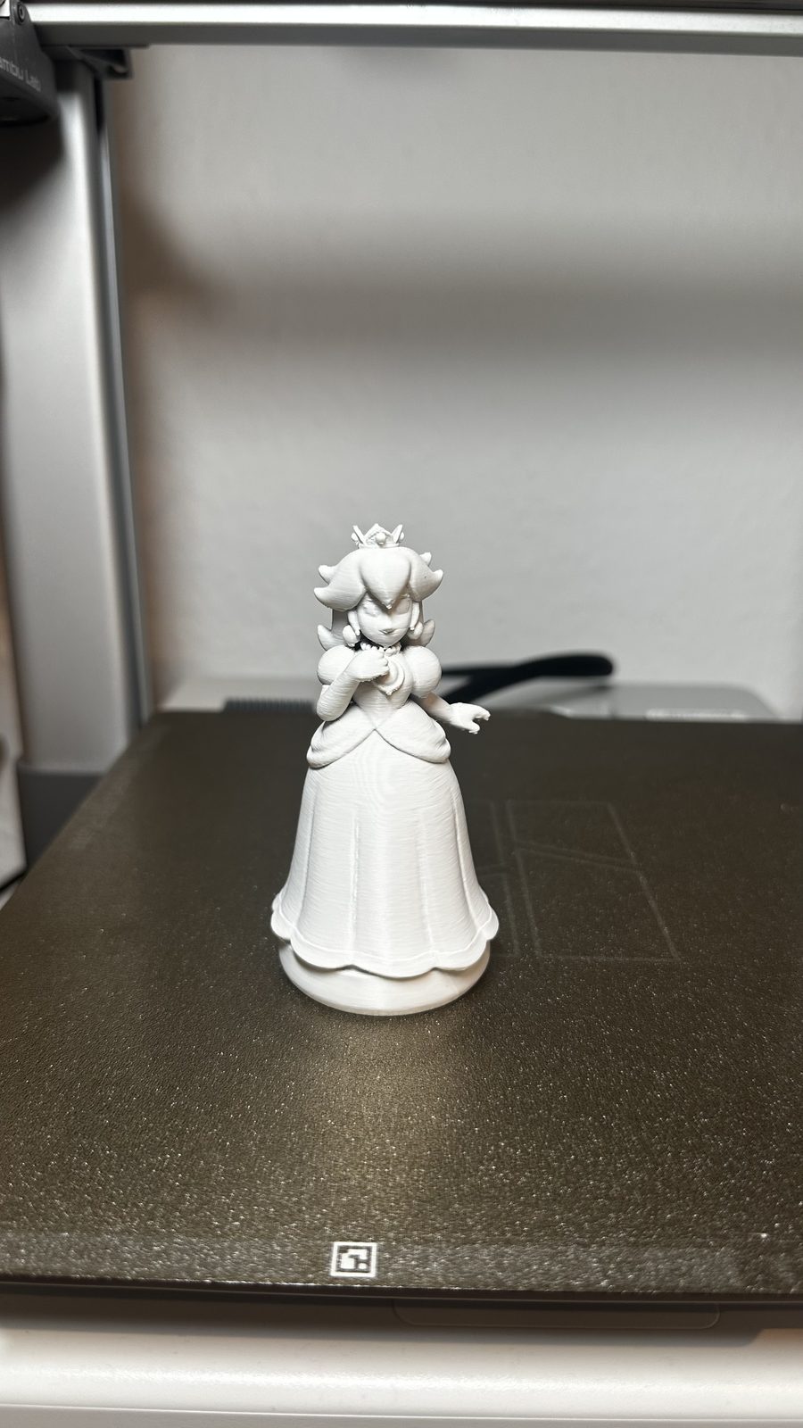 #257 Peach Princess Figurine 3D Printable Super Mario — vue 3
