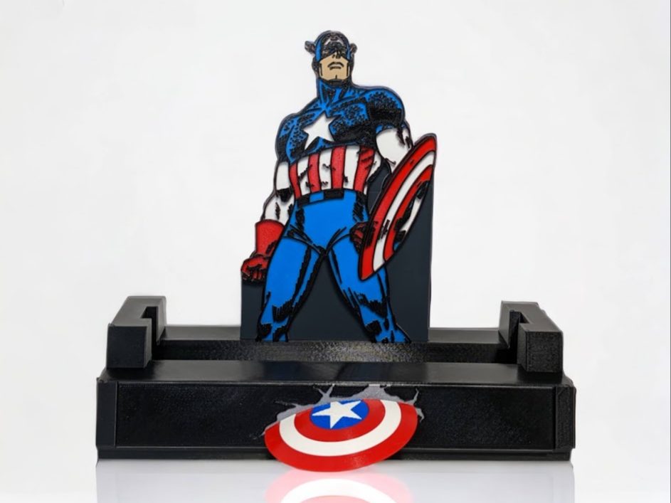 #269 Captain America Slab Stand - CGC -Graded Books — vue 3