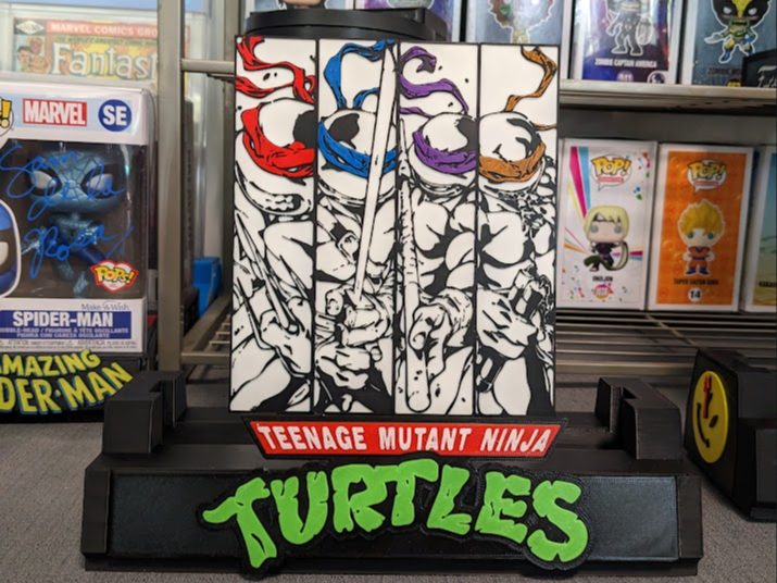 #272 TMNT Slab Stand Fits graded comics and Magazines — vue 2