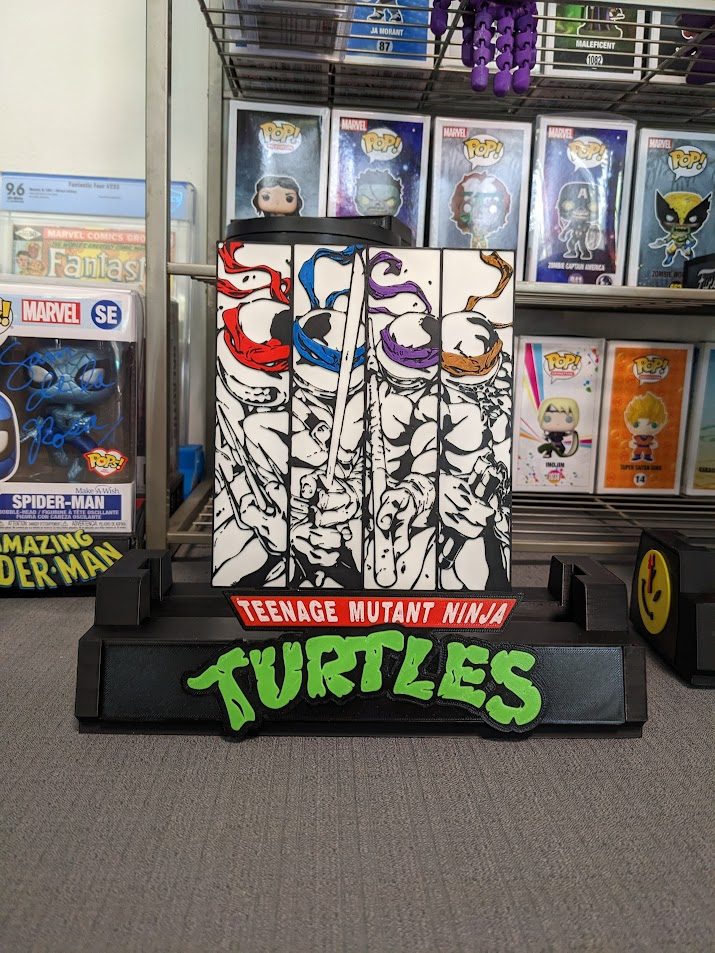 #272 TMNT Slab Stand Fits graded comics and Magazines — vue 3