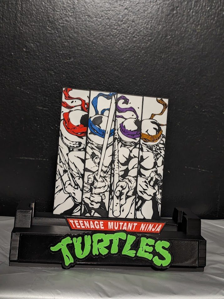 #272 TMNT Slab Stand Fits graded comics and Magazines — vue 4