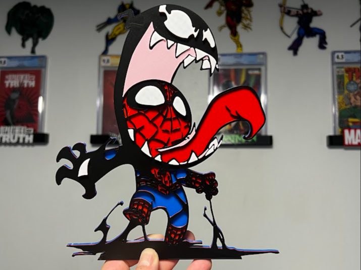 #273 Skottie Young's Spiderman Venom Wall Art — vue 3