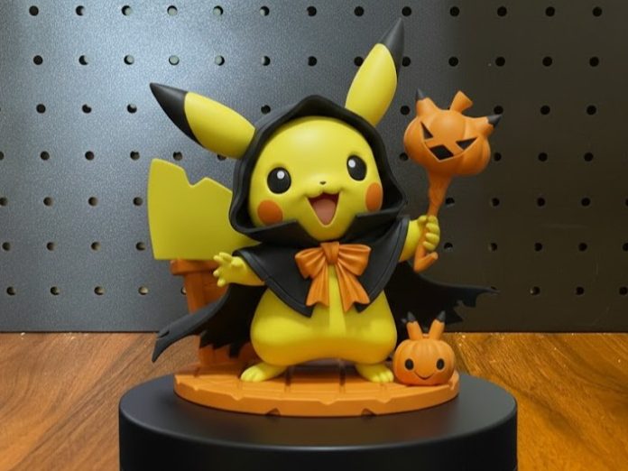 #277 Halloween Pokemon Pikachu Statue – Trick or Treat! — vue 8