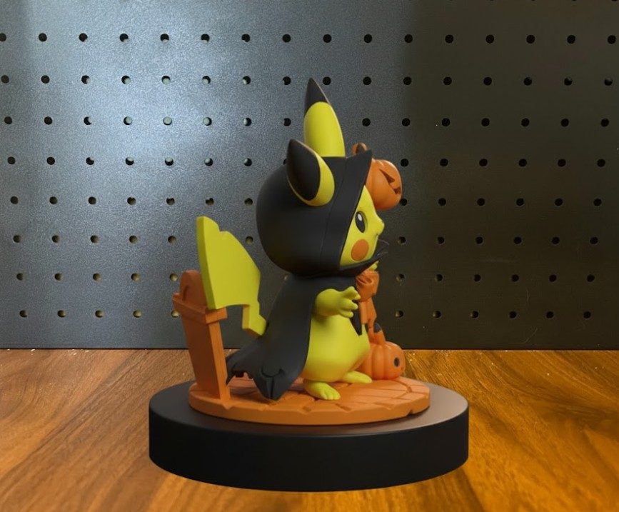 #277 Halloween Pokemon Pikachu Statue – Trick or Treat! — vue 10