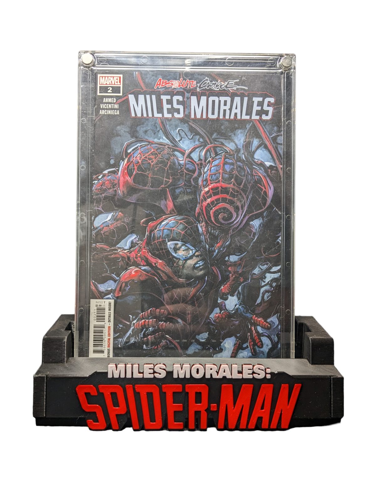 #278 Miles Morales Slabstand - Graded - Raw - LED — vue 3