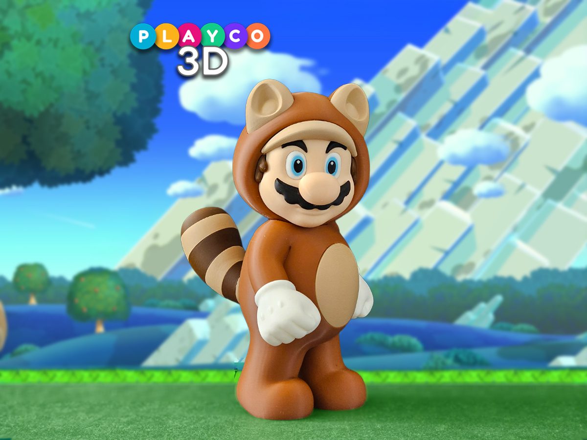 #281 Tanooki Mario — vue 1