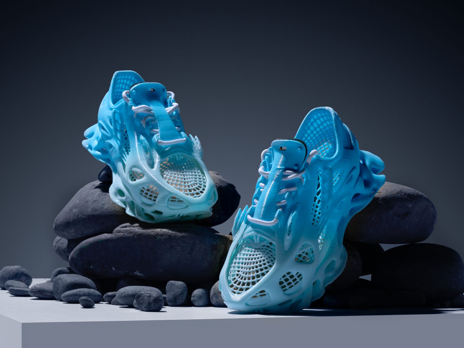 #284 Whaleberry - a 3D printed thick-soled casual shoe — vue 15