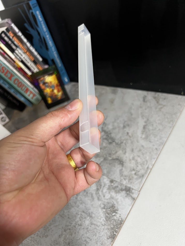 #285 The Blank Slab Stand - Magnetic - LED Ready — vue 3