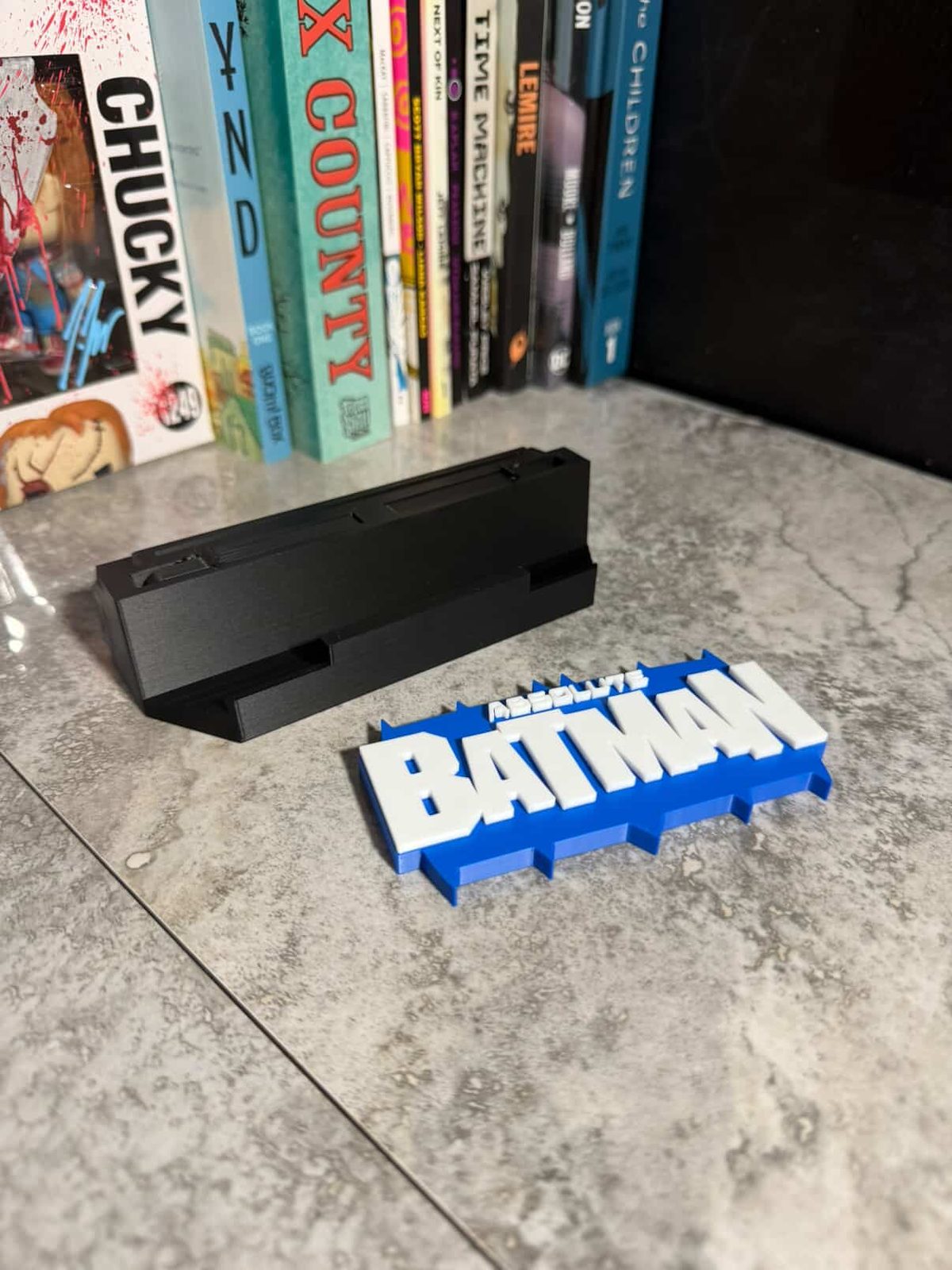 #289 Absolute Batman Logo - Bar Magnet - 4 - 6 inch — vue 2