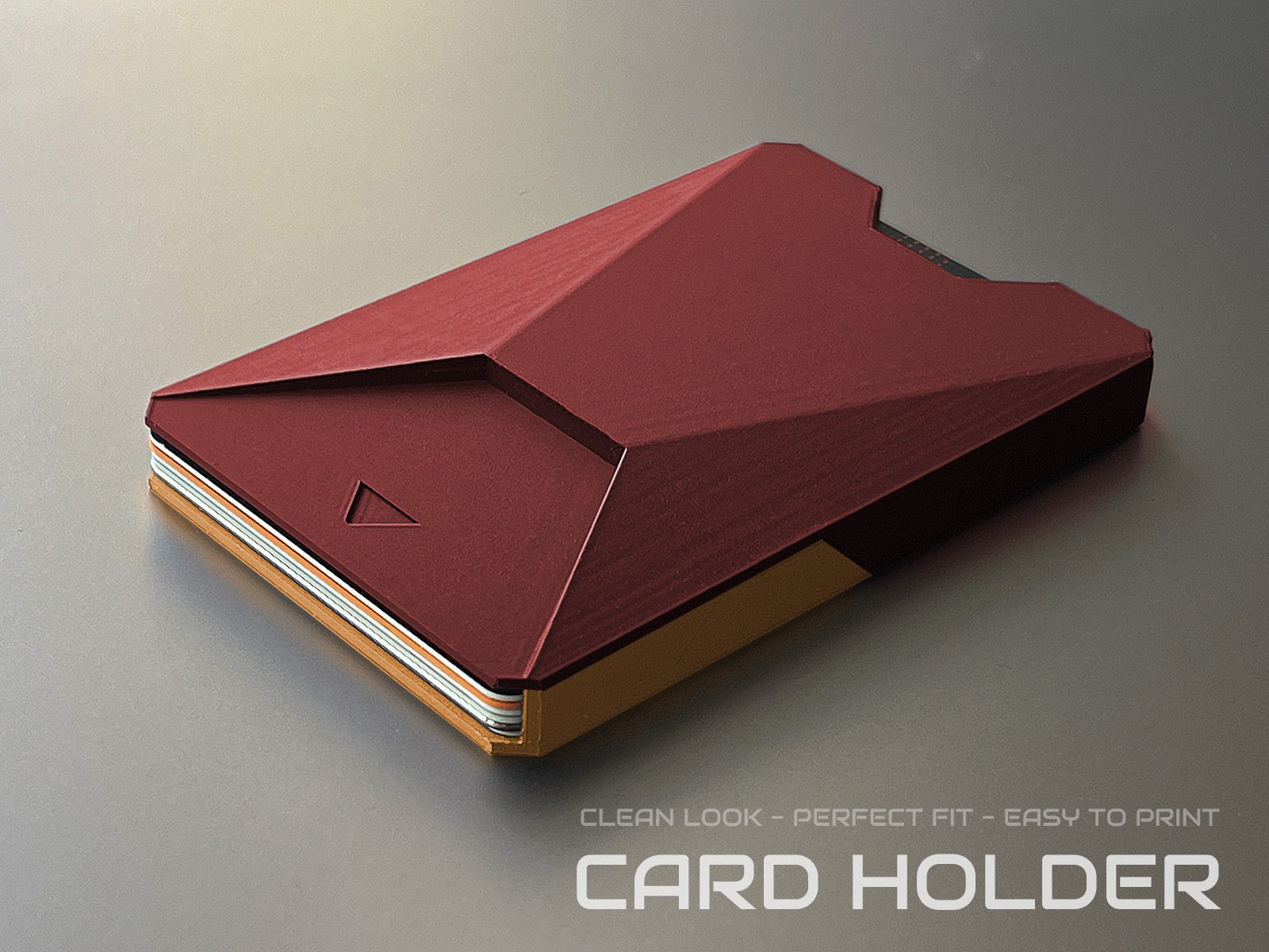#291 Cyber Slim wallet Card holde Gift Present — vue 19