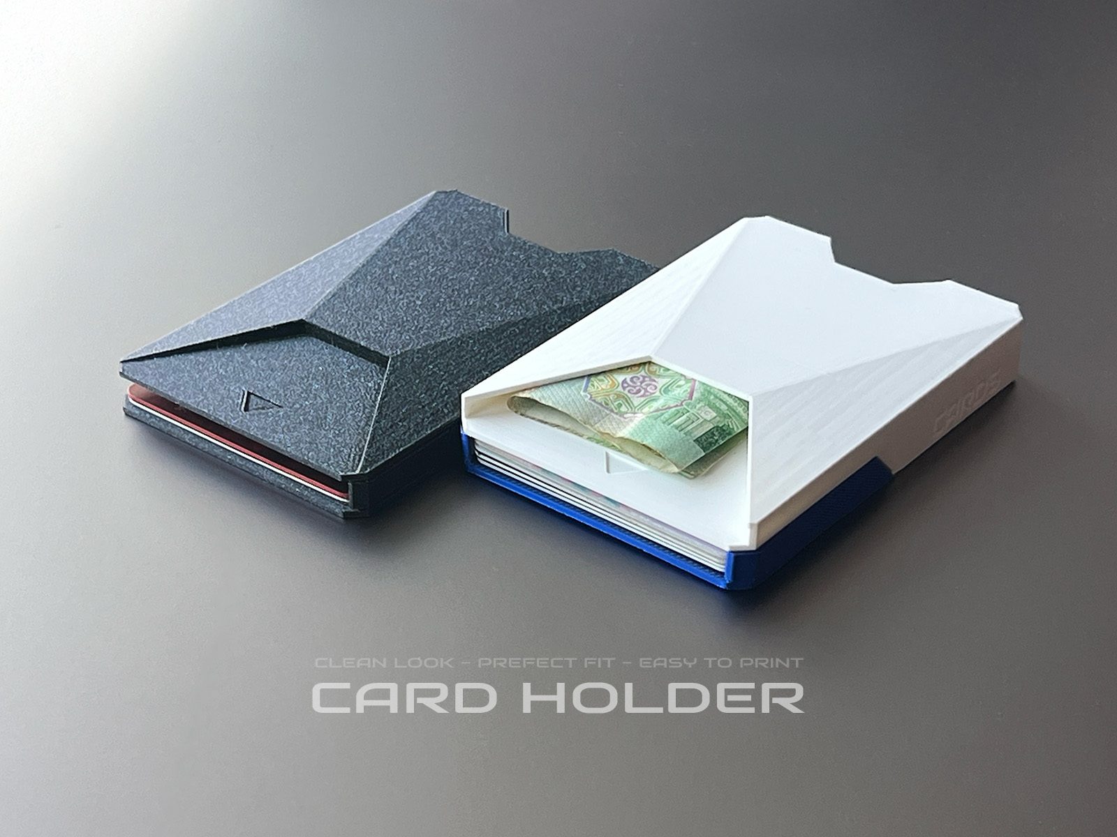 #291 Cyber Slim wallet Card holde Gift Present — vue 20