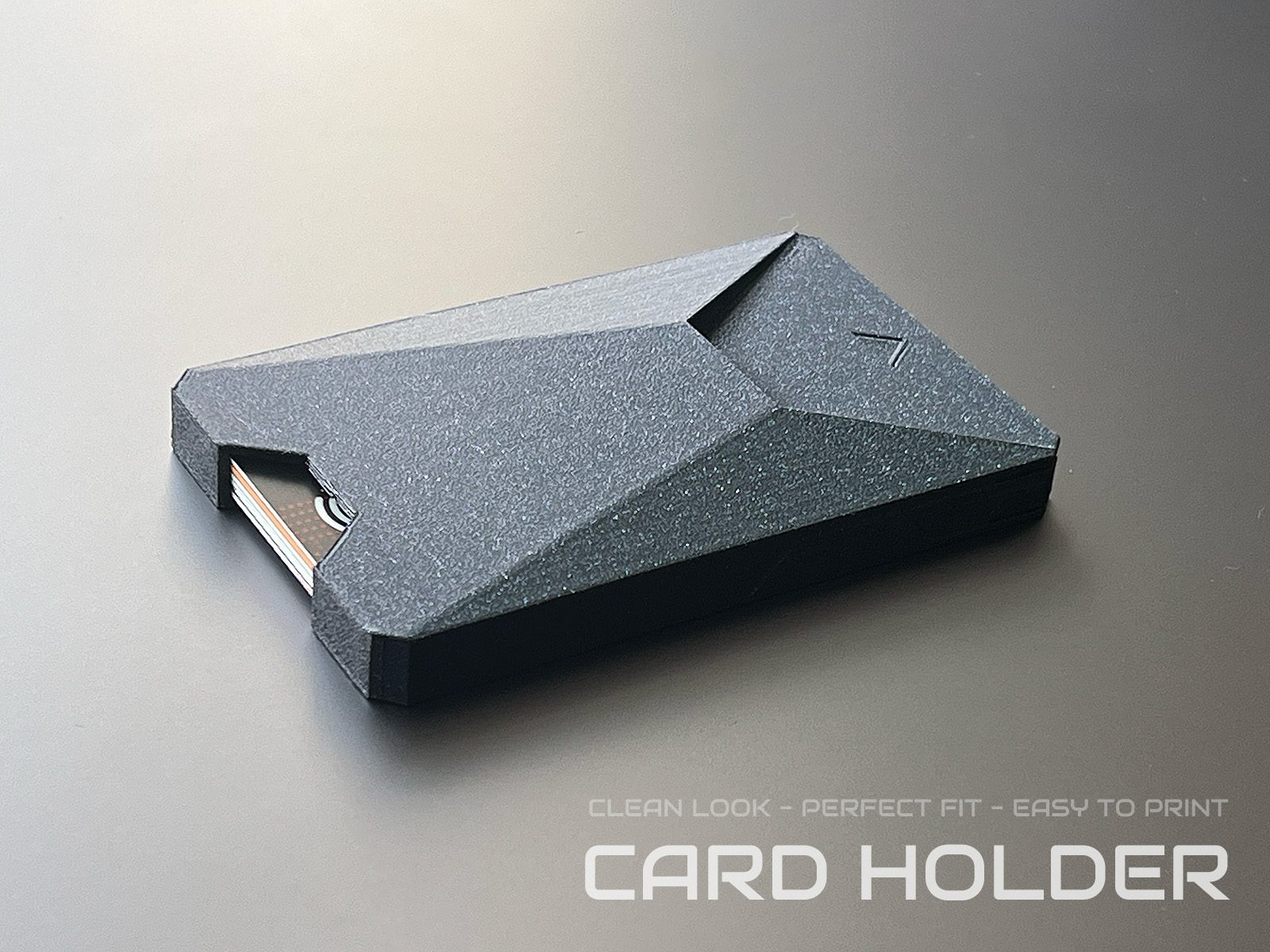 #291 Cyber Slim wallet Card holde Gift Present — vue 22