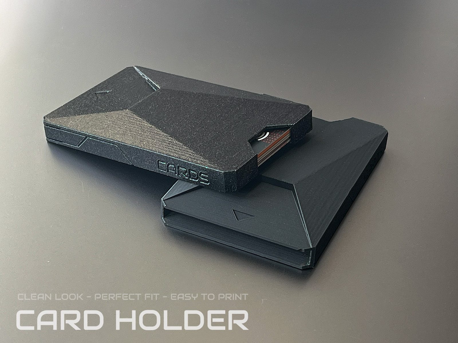 #291 Cyber Slim wallet Card holde Gift Present — vue 23