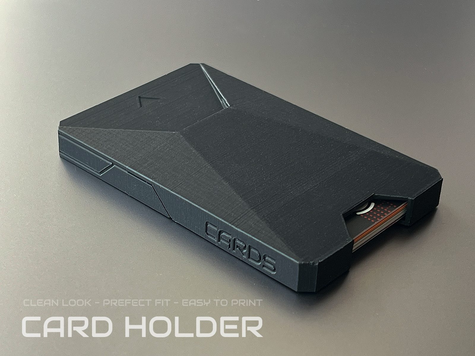 #291 Cyber Slim wallet Card holde Gift Present — vue 24