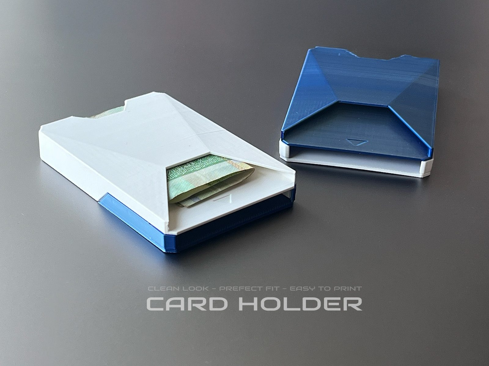 #291 Cyber Slim wallet Card holde Gift Present — vue 26