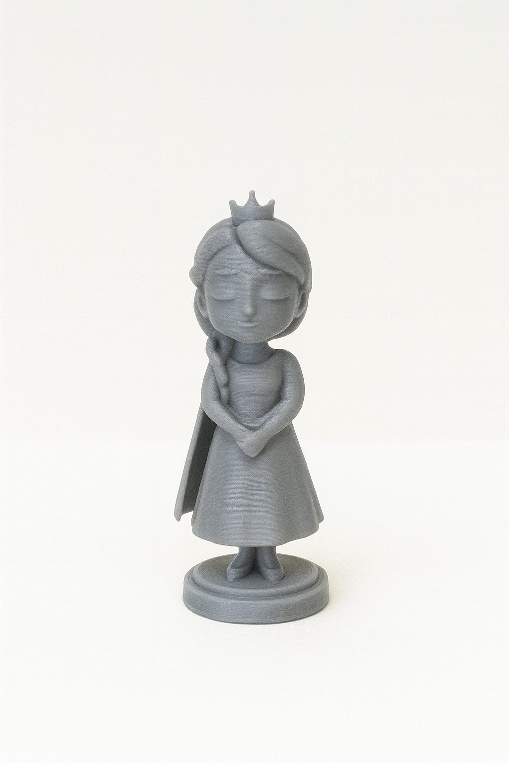 #291 Princess Figurine with Crown and Braid — vue 7