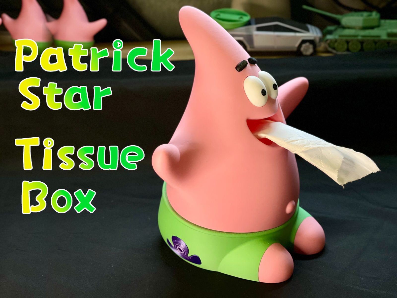 #301 Patrick Star Tissue Box — vue 1