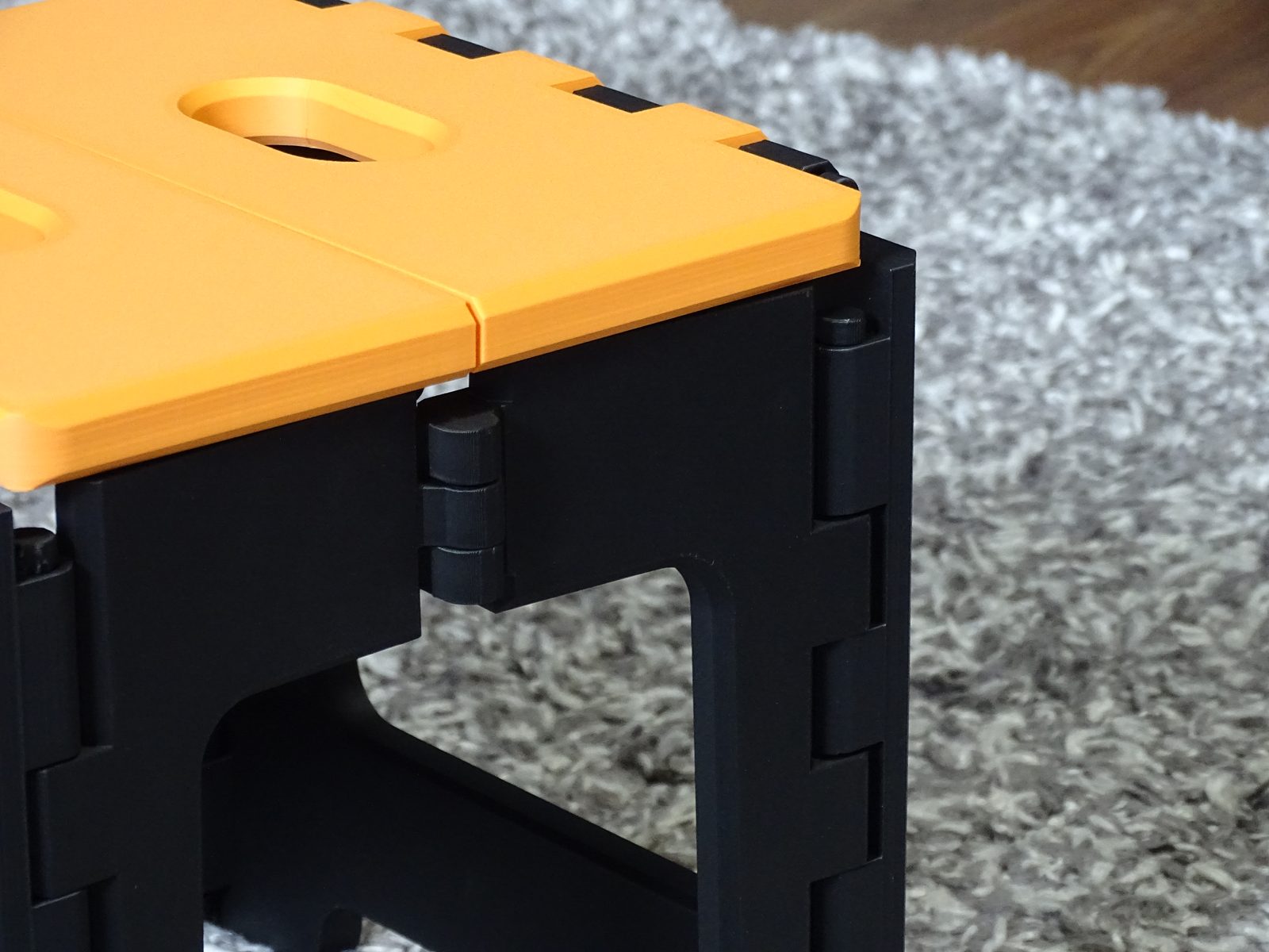 #309 HEAVY DUTY Foldable Chair Stool - Fully 3D Printed — vue 10