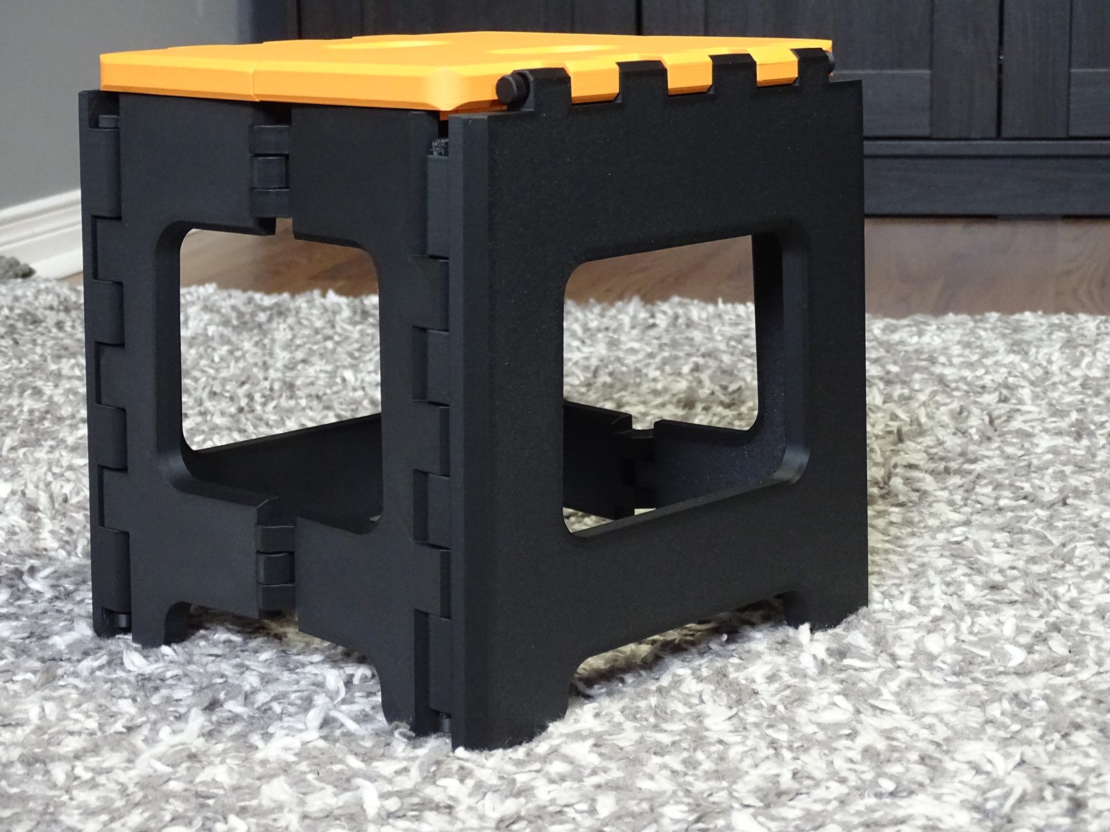 #309 HEAVY DUTY Foldable Chair Stool - Fully 3D Printed — vue 15