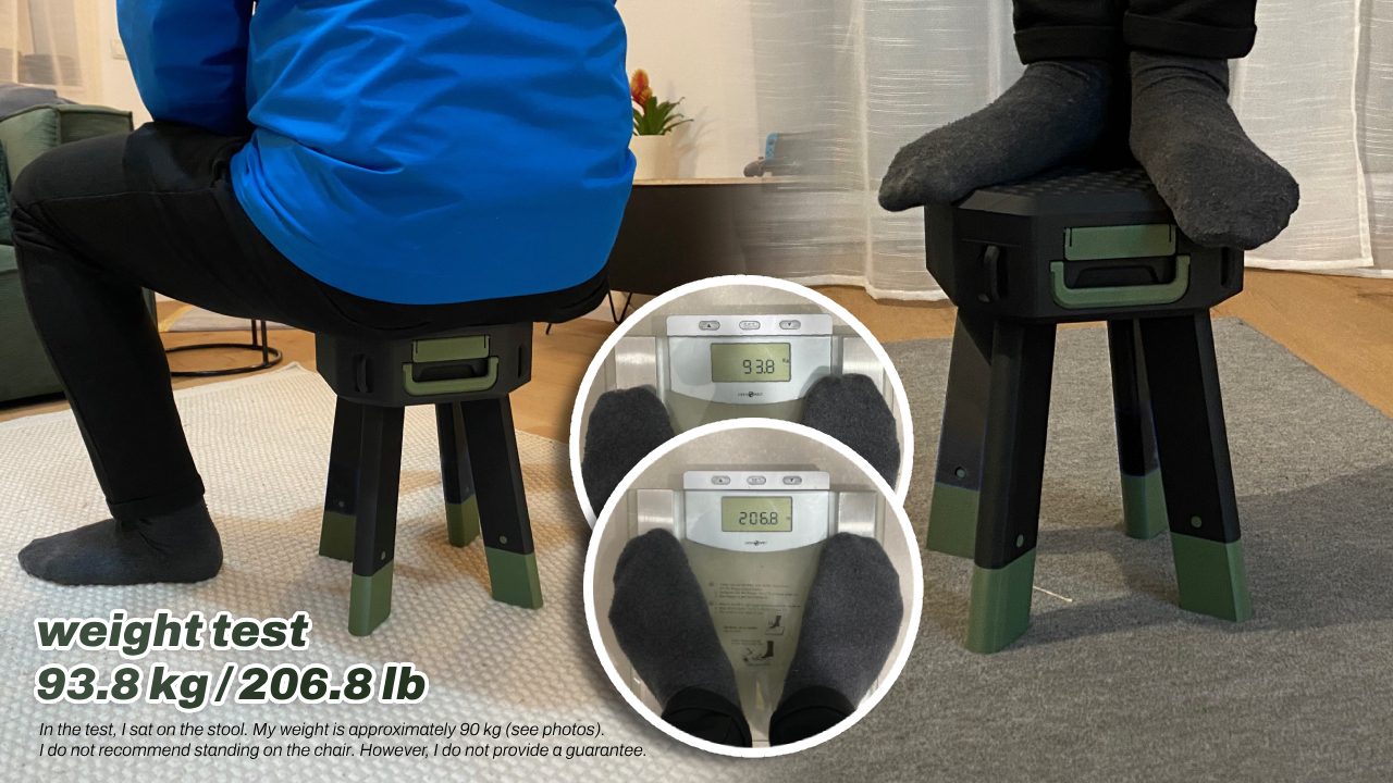 #310 Portable chair with suitcase function — vue 7