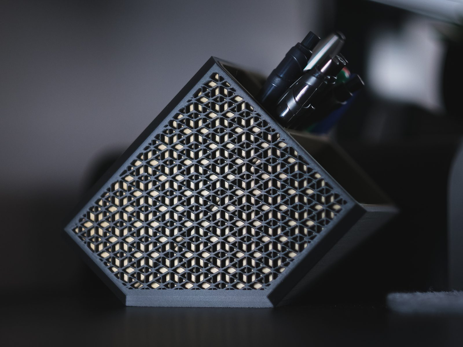 #313 Kumiko Design Desk Organizer — vue 9