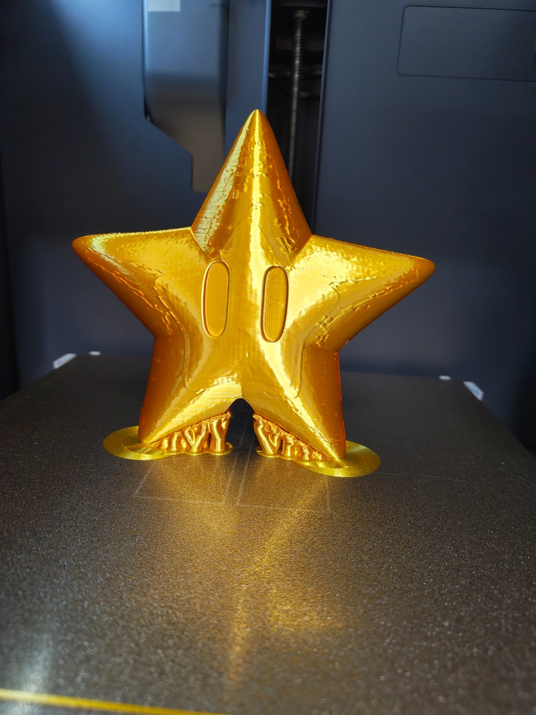 #326 Super Mario Star - Christmas Holiday Tree Topper — vue 4