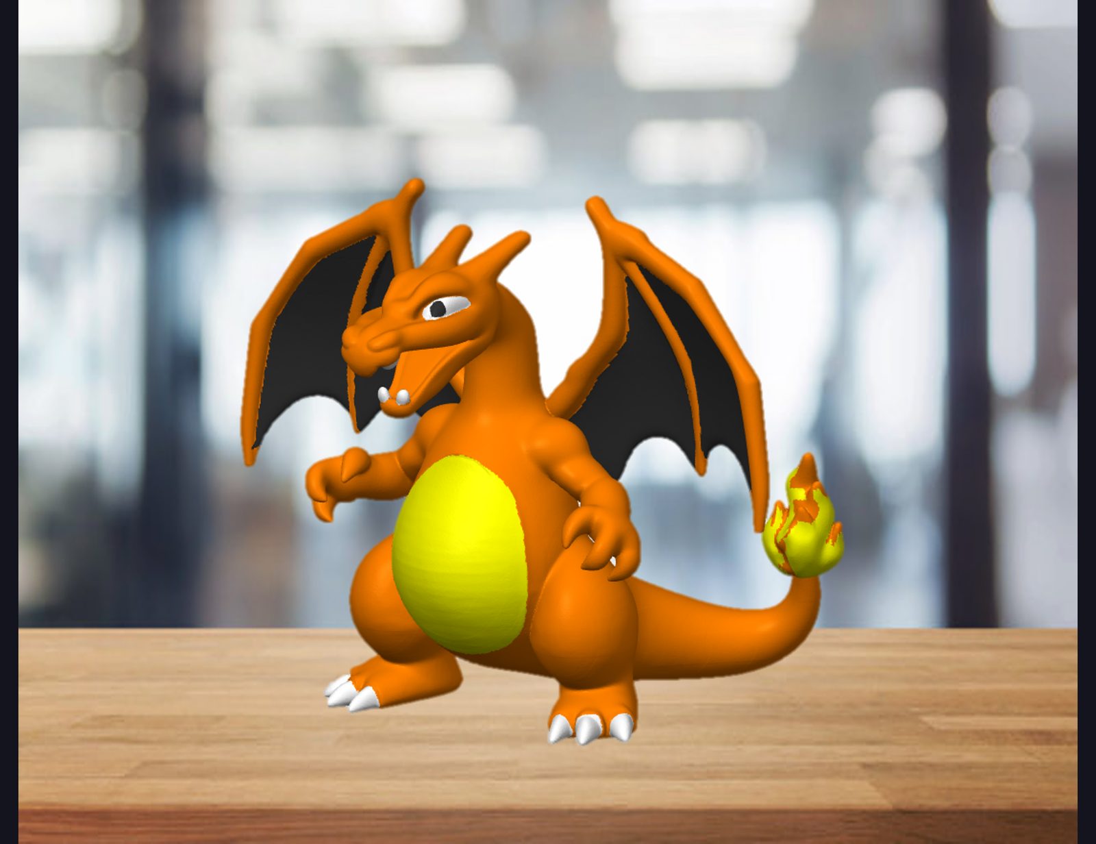 #329 Pokemon Glurak Charizard — vue 3