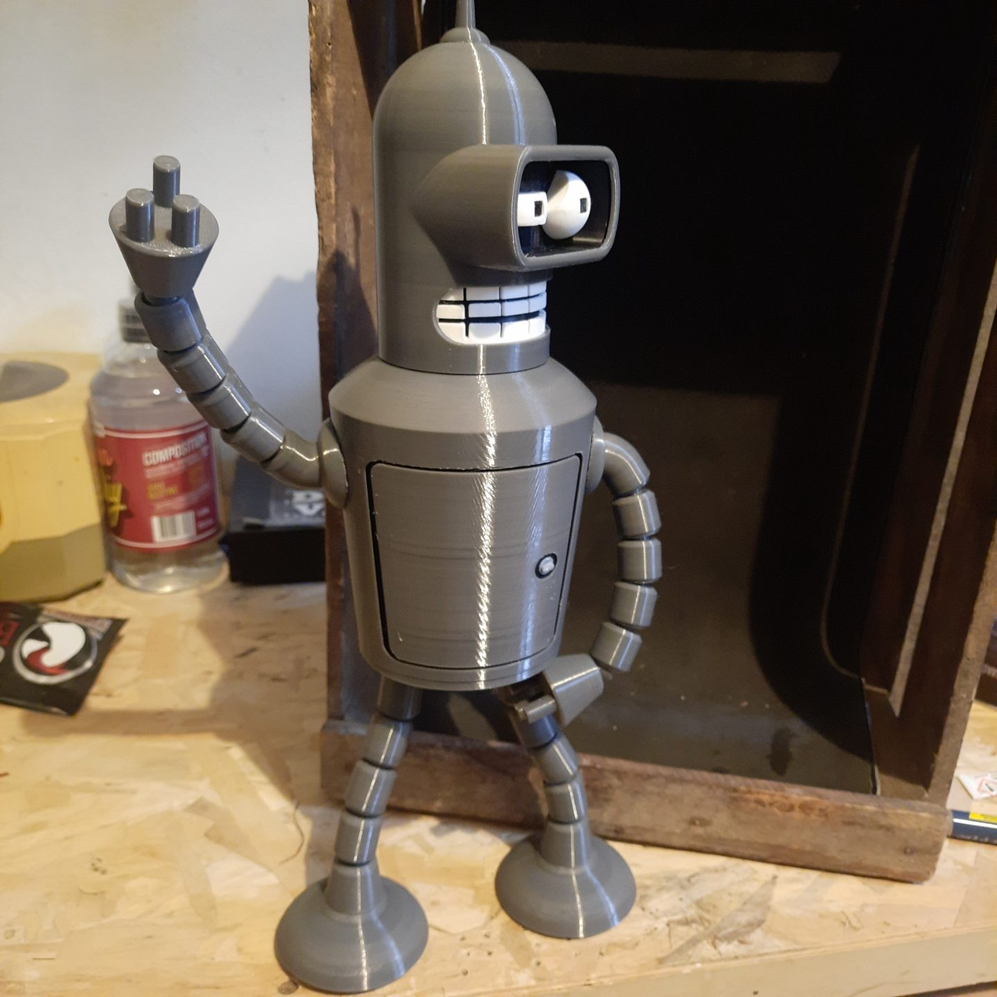 #331 Bender Articulated - Remix eye face, multiple eyes — vue 5