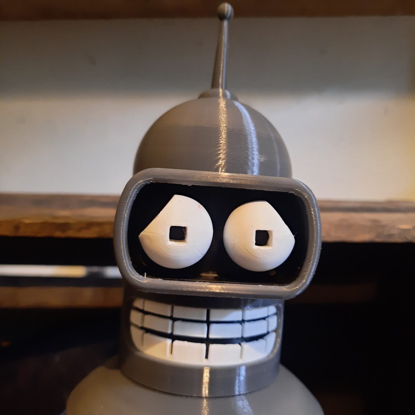#331 Bender Articulated - Remix eye face, multiple eyes — vue 10